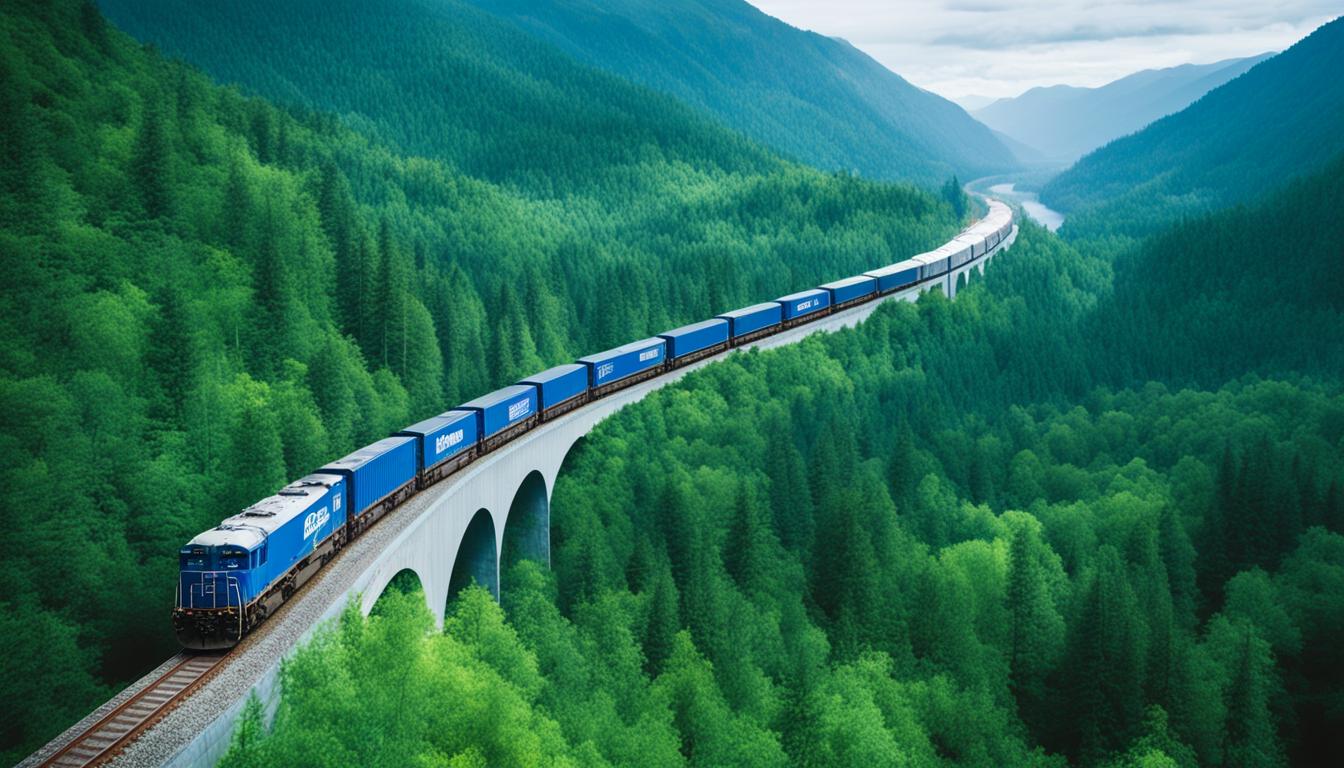 Transport towarów koleją: ekologiczna alternatywa